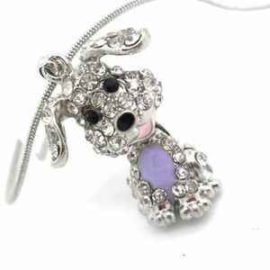 Bobble Head Dog Pendant Necklace